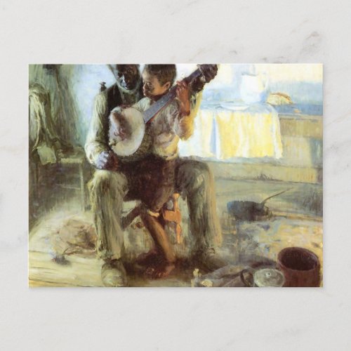 The Banjo Lesson By Henry Ossawa Tanner Postcard