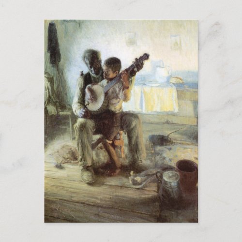 The Banjo Lesson by Henry Ossawa Tanner Postcard