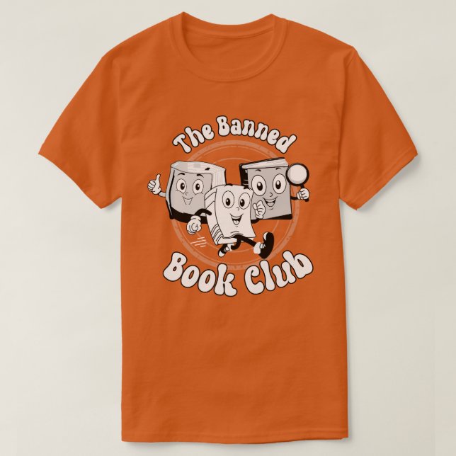 The Banned Book Club  T-Shirt (Design Front)