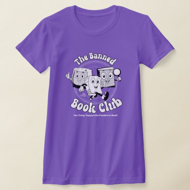 The Banned Book Club  T-Shirt (Laydown)
