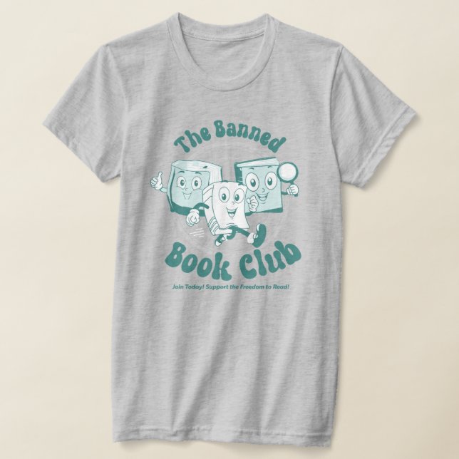 The Banned Book Club  T-Shirt (Laydown)