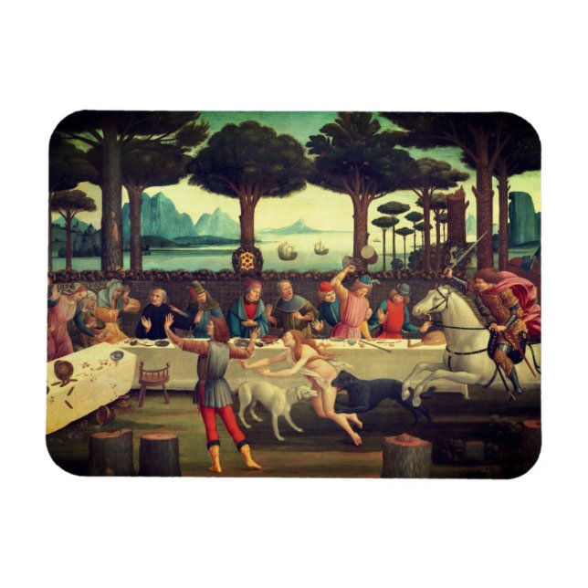 The Banquet in the Pine Forest Magnet (Horizontal)