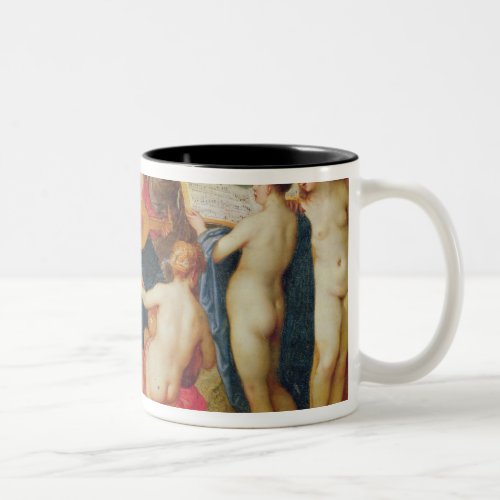 The Banquet of the Gods Two_Tone Coffee Mug
