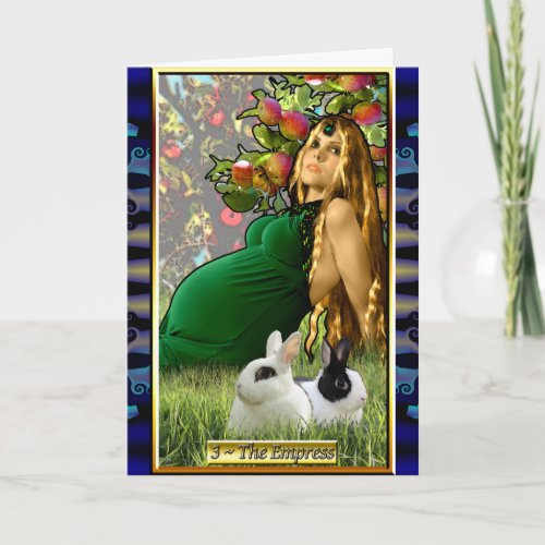 The Banx Tarot Empress Greeting Card