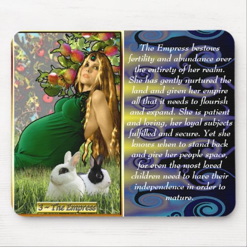 The Banx Tarot Empress Mousepad