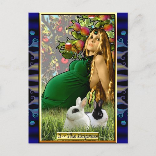 The Banx Tarot Empress Postcard