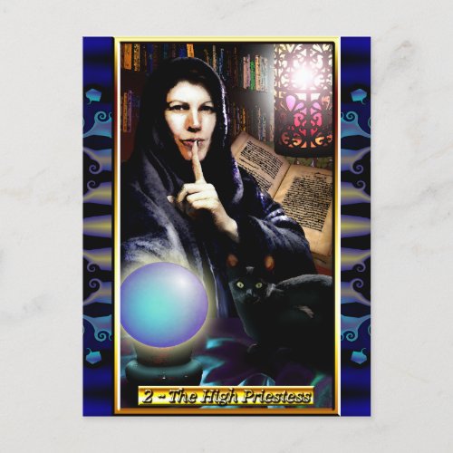 The Banx Tarot High Priestess Postcard