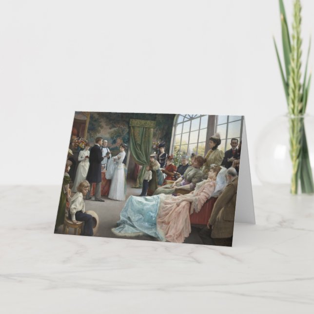 The Baptism, 1892 Card (Front)