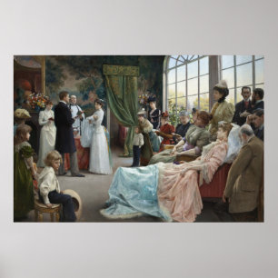 The Baptism, 1892 Poster