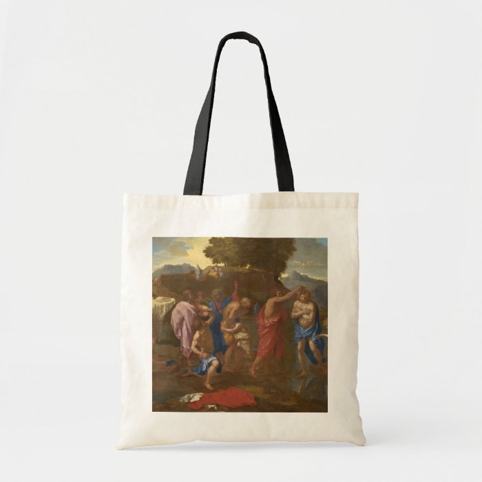 The Baptism of Christ, 1641 42 Tote Bags