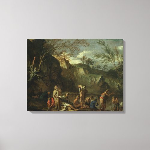 The Baptism of Christ 2 Canvas Print