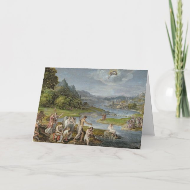 The Baptism of Christ 2 Card (Front)