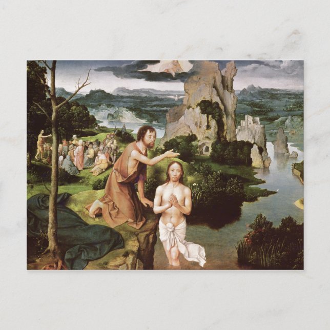 The Baptism of Christ, c.1515 Postcard (Front)