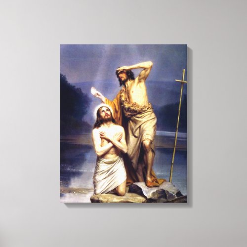 The Baptism of Christ Canvas Print