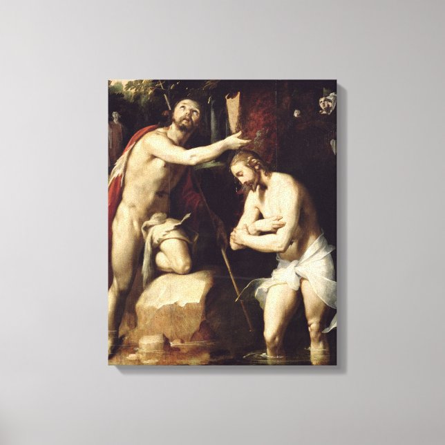 The Baptism of Christ Canvas Print (Front)