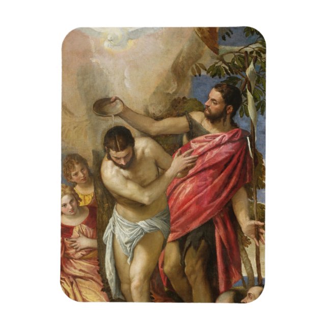 The Baptism of Christ Magnet (Vertical)