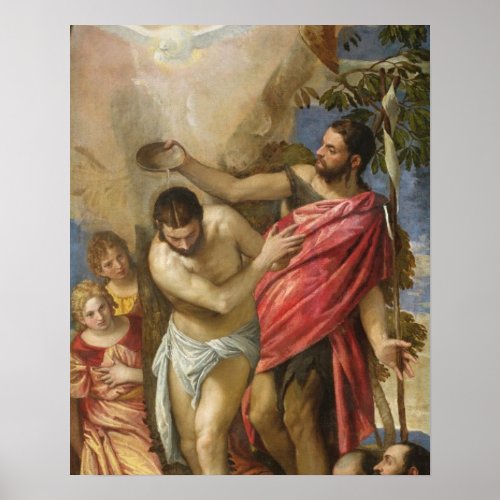 The Baptism of Christ Poster