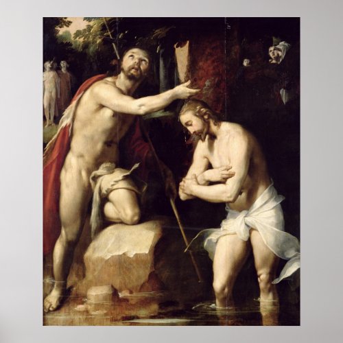 The Baptism of Christ Poster