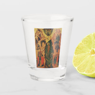 The Baptism of Jesus Christ Byzantine icon Shot Glass