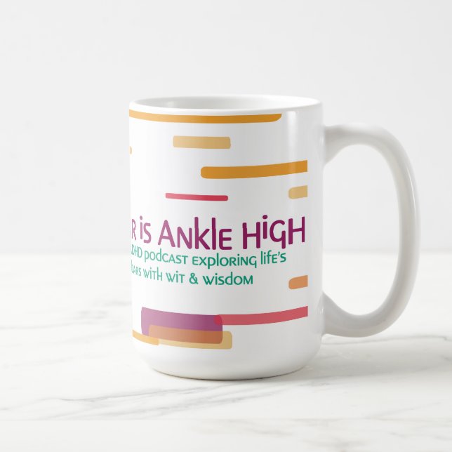 The Bar is Ankle High New Logo Mug (Right)