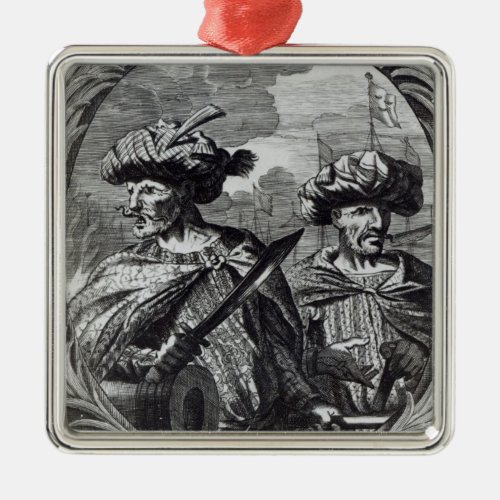 The Barbarossa Brothers Metal Ornament