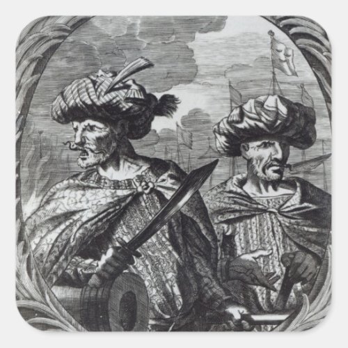 The Barbarossa Brothers Square Sticker