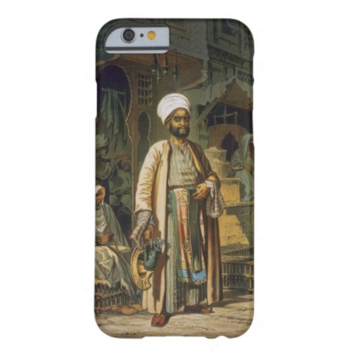 The Barber from Souvenir of Cairo 1862 litho Barely There iPhone 6 Case