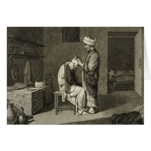 The Barber, from Volume II Arts and Trades of 'Des (Front Horizontal)