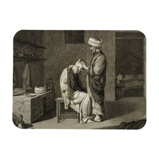 The Barber, from Volume II Arts and Trades of 'Des Magnet (Horizontal)