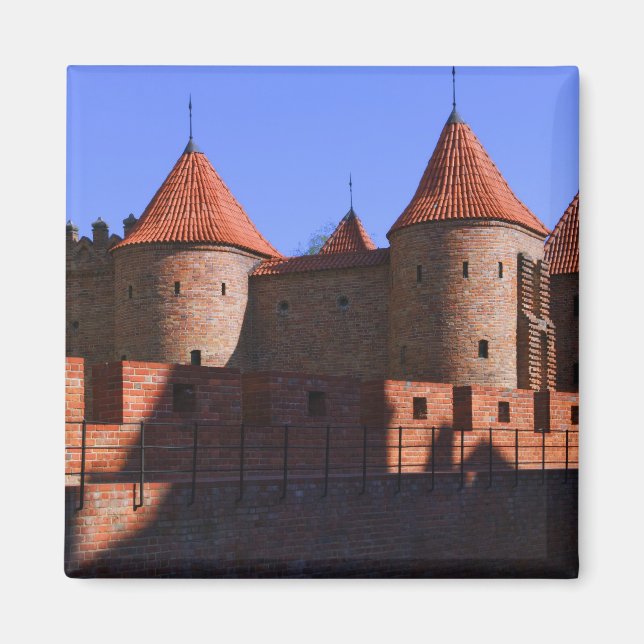 The Barbican, Warsaw, Poland Magnet (Front)