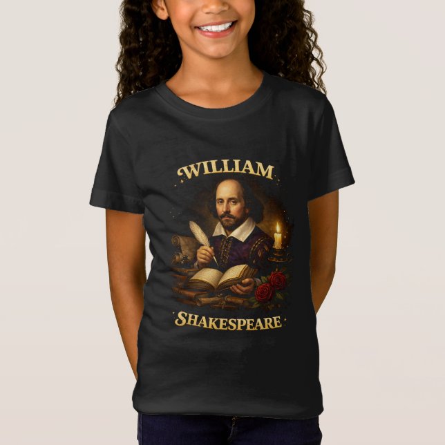 The Bard by Candlelight T-Shirt (Front)