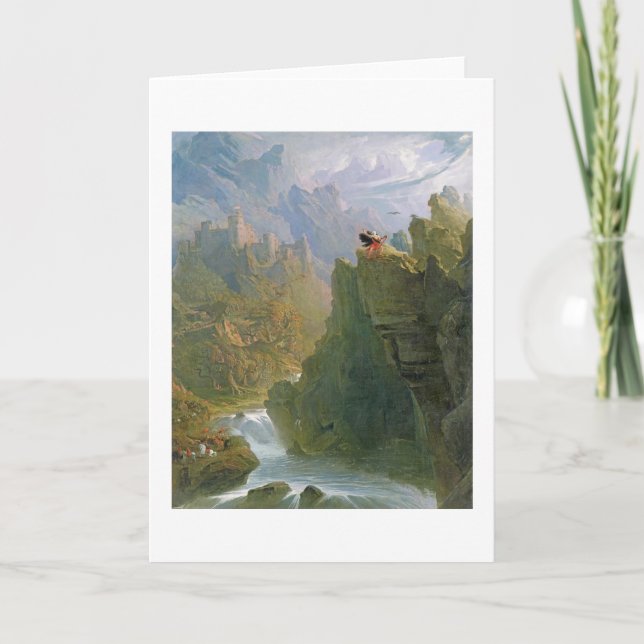 The Bard, c.1817 (oil on canvas) Card (Front)