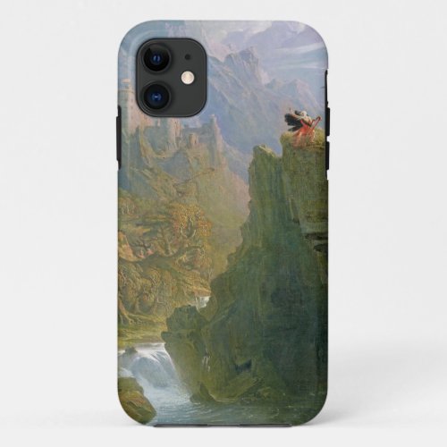 The Bard c1817 oil on canvas iPhone 11 Case
