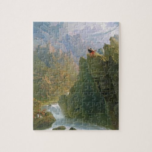 The Bard c1817 oil on canvas Jigsaw Puzzle