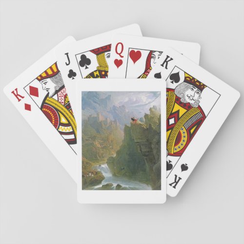 The Bard c1817 oil on canvas Poker Cards