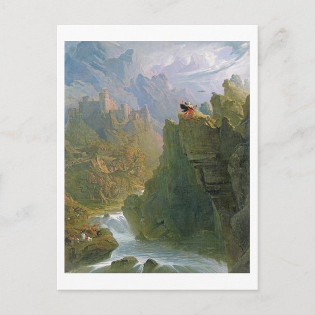 The Bard, c.1817 (oil on canvas) Postcard (Front)
