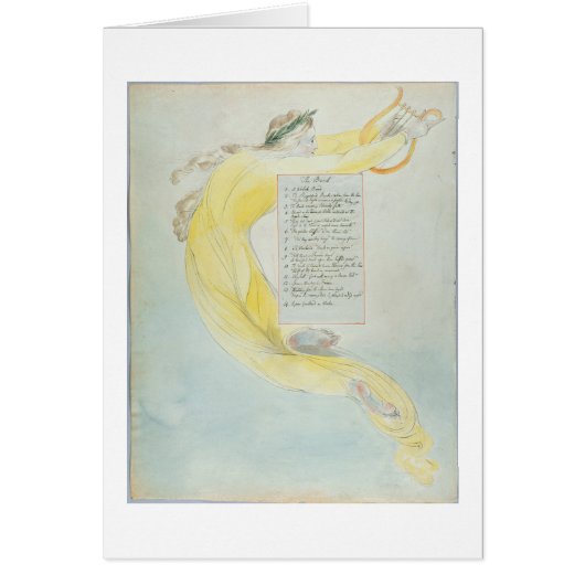 'The Bard', design 52 from 'The Poems of Thomas Gr Cards (Front)