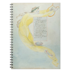 'The Bard', design 52 from 'The Poems of Thomas Gr Notebook