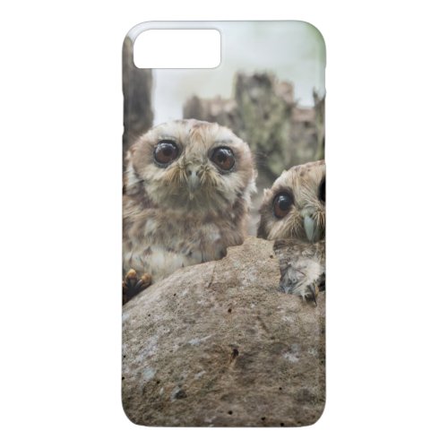 The Bare_legged Owl Or Cuban Screech Owl iPhone 8 Plus7 Plus Case