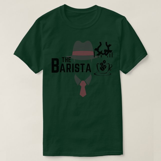 The Barista 4 T-Shirt (Design Front)