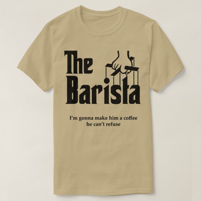 The Barista 7 T-Shirt (Design Front)