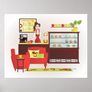 The Barista Poster