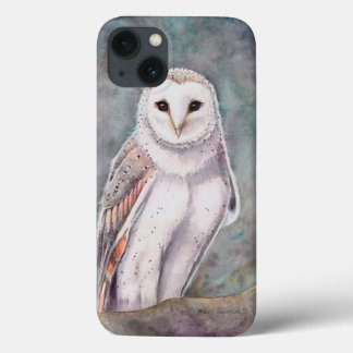 The Barn Owl Wildlife Bird Art iPhone 13 Case