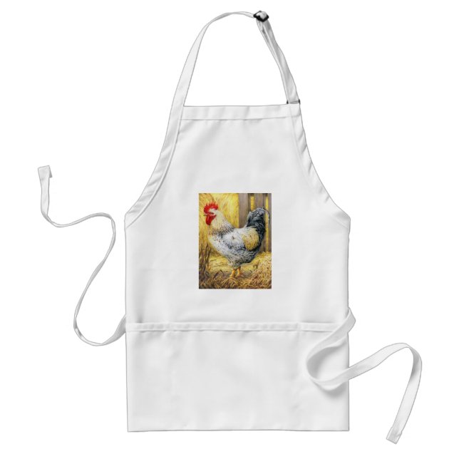 The Barn Rooster Adult Apron (Front)