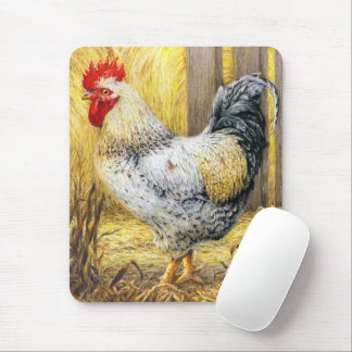 The Barn Rooster Mouse Pad