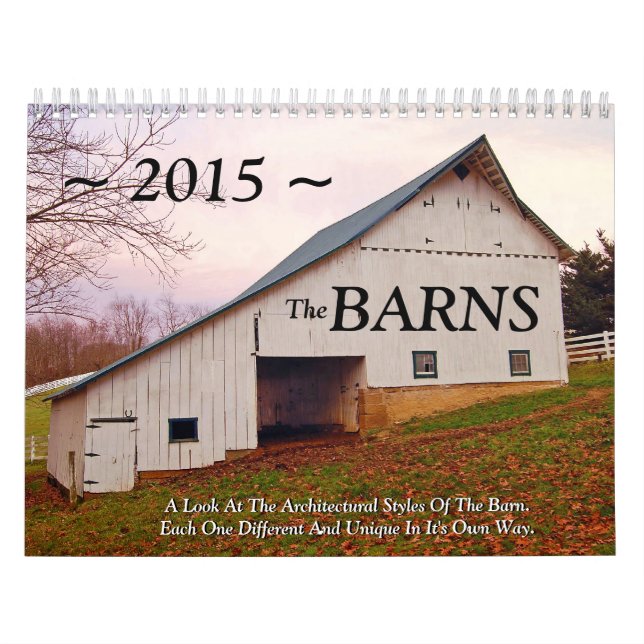 The Barnes 2015 Calendar (Cover)