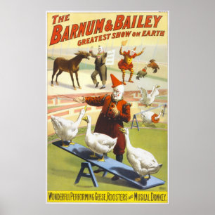 The Barnum & Bailey Circus Poster