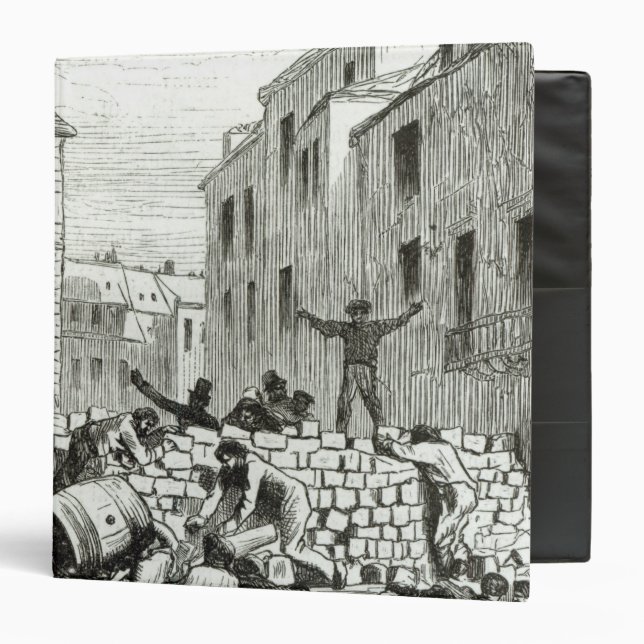 The Barricade 3 Ring Binder (Front/Inside)