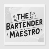 The bartender Maestro  (Front)