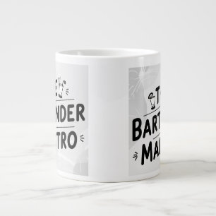 The bartender Maestro Giant Coffee Mug